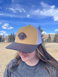 Kimes Ranch® Leather Patch with Mesh Back Trucker Cap